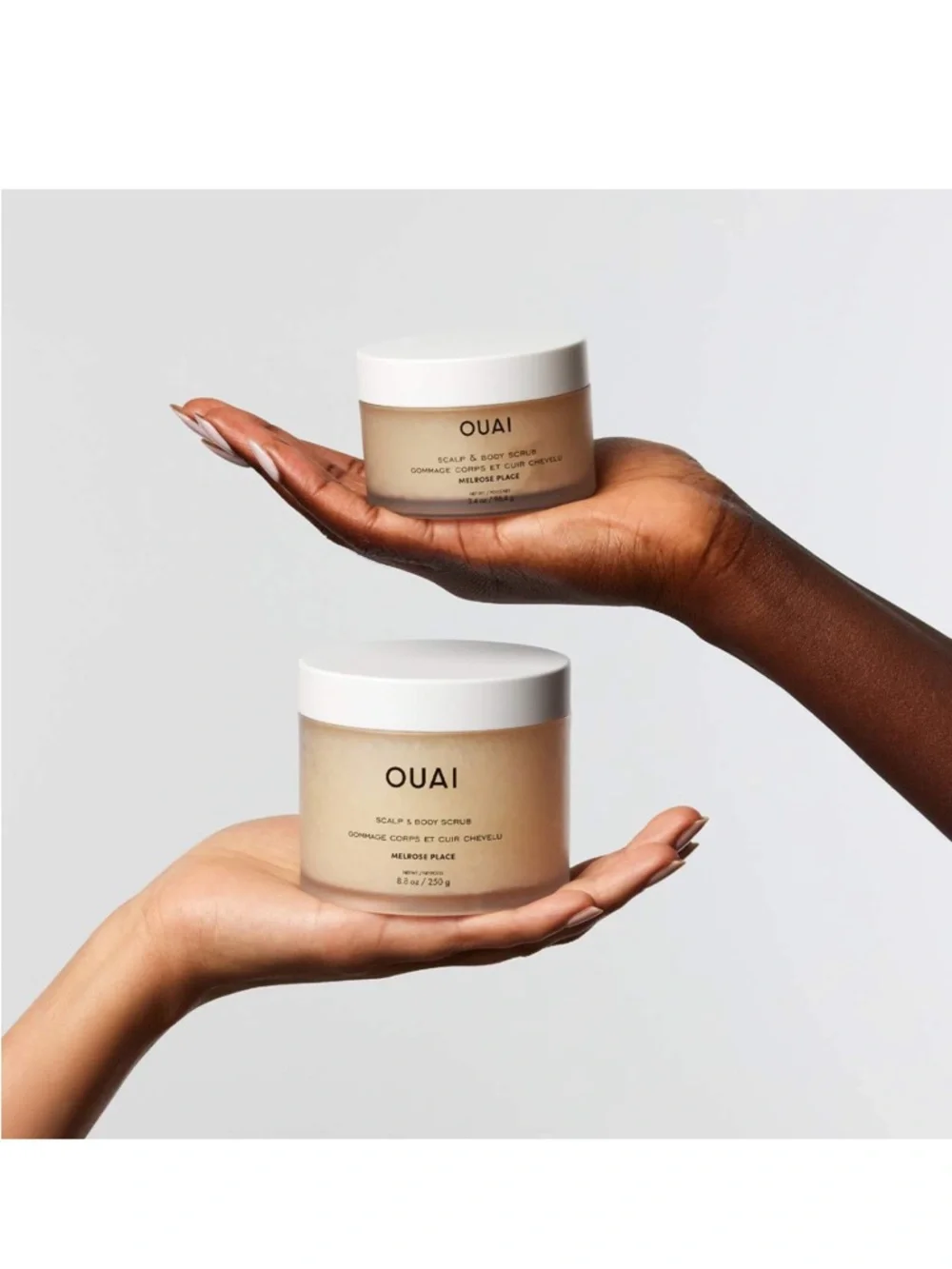 NIB: OUAI Scalp & Body Sugar Scrub Melrose Place 3.4oz Cleanser Exfoliant New! - Picture 2 of 11
